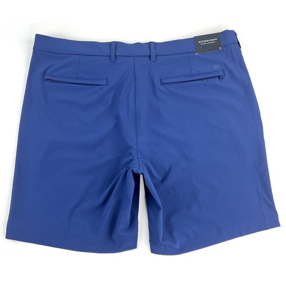Mizzen+Main Helmsman Performance Golf Chino Short Mens 38x8 Navy Blue New NWT - Picture 5 of 10